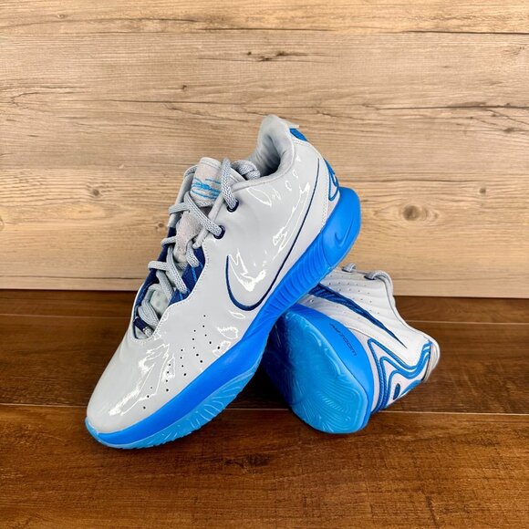 Nike LeBron 21 Mens Size 12 Light Armory Blue Blue Hero Glacier Blue FQ4052 400 - Picture 1 of 10